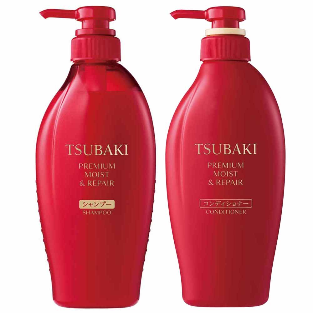 Tsubaki Premium Moist And Repair Kit – Shampoo + Condicionador ÚNICO 1