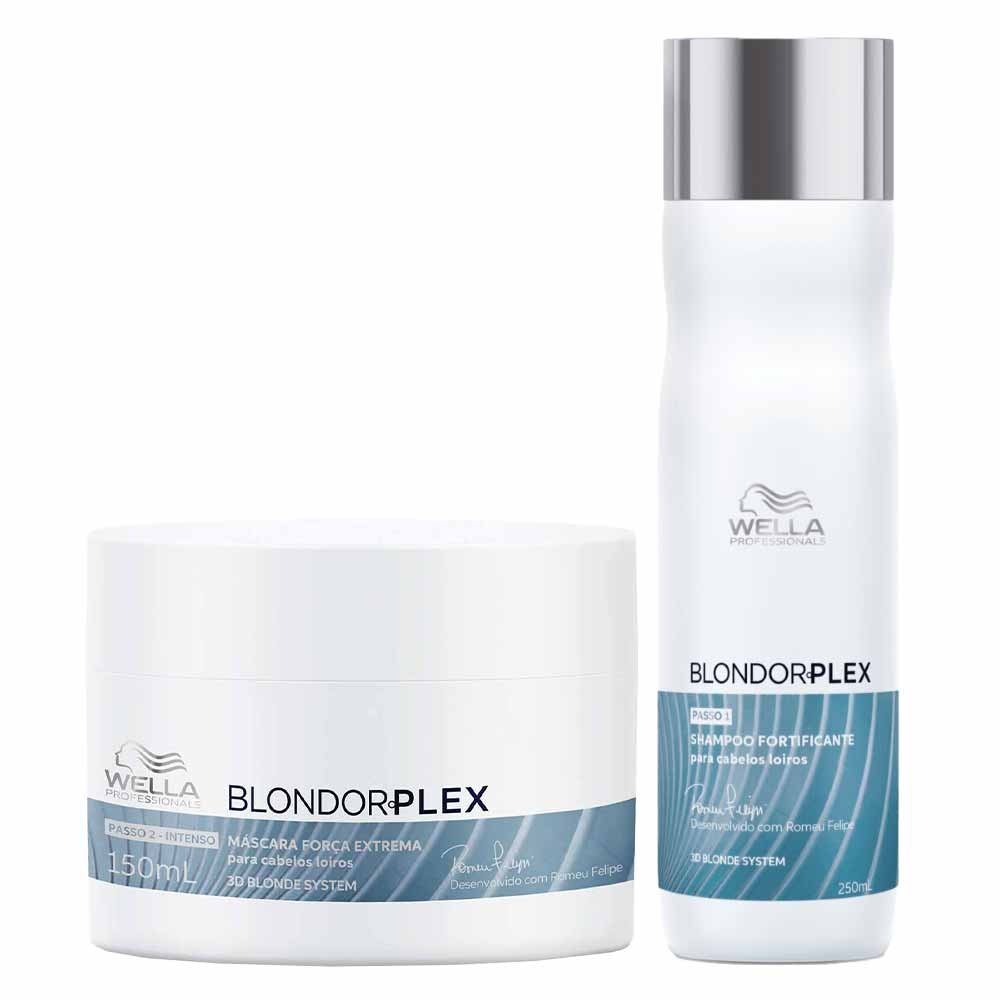 Wella Professionals Blondorplex Kit – Shampoo + Máscara