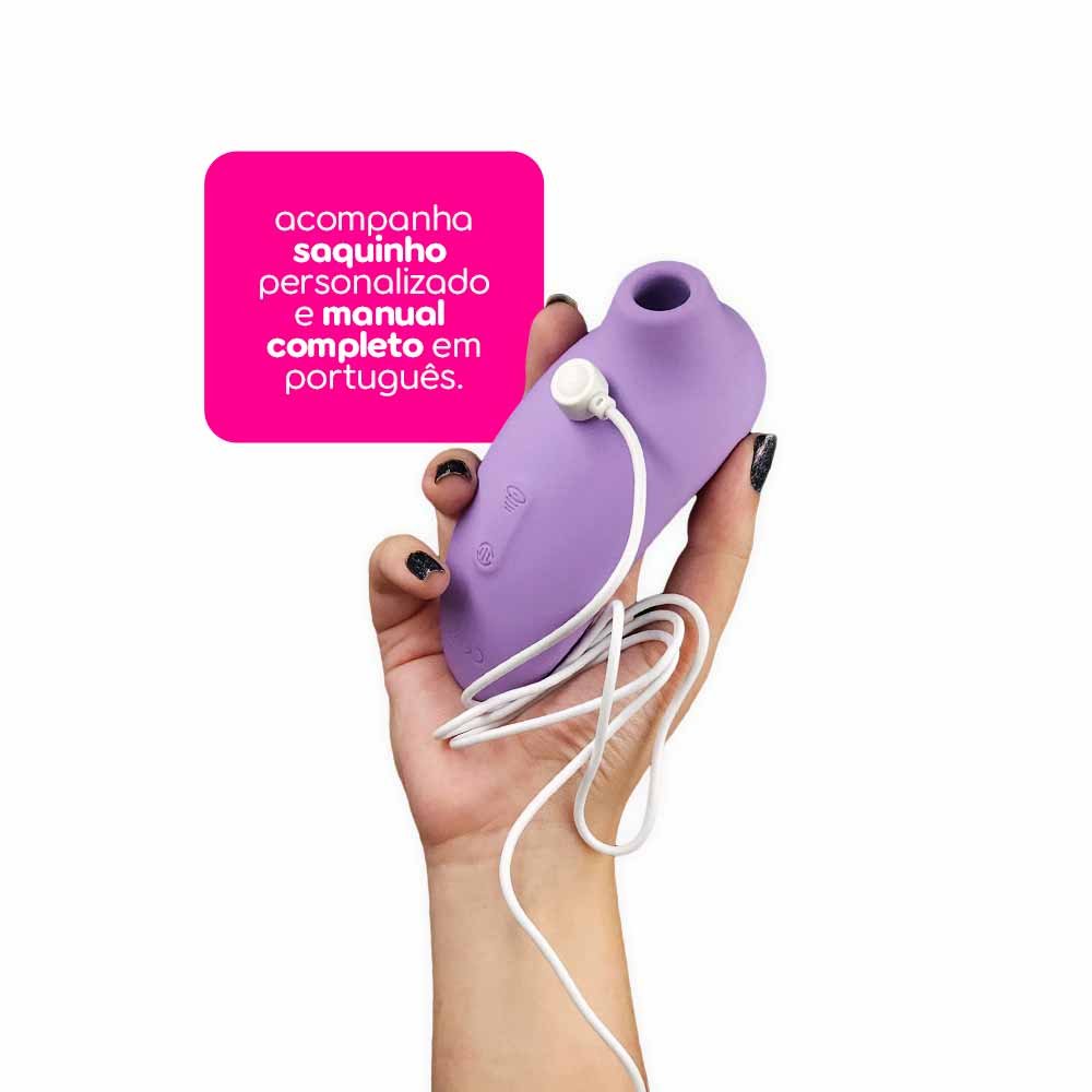 Sugador e Vibrador Dona Coelha Sussu ÚNICO 3