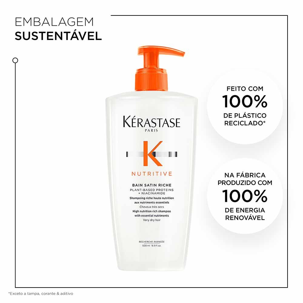 Shampoo Bain Nutritive Kérastase Satin Riche 500ml 2