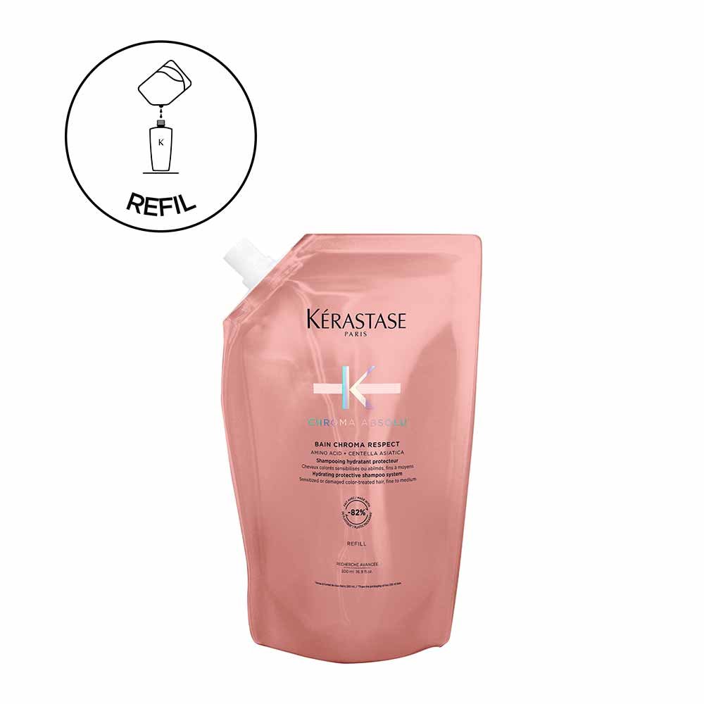 Refil Shampoo Chroma Absolu Bain Kérastase Chroma Respect 500ml 2