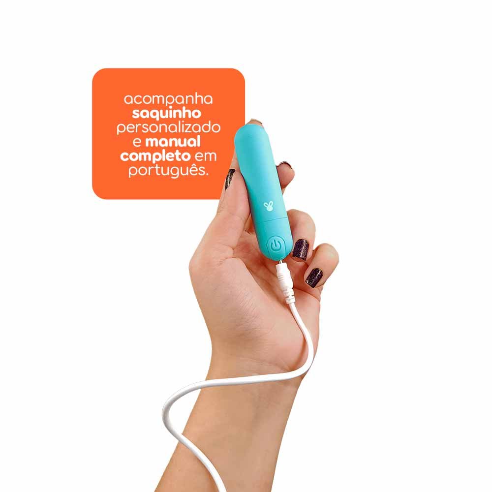 Vibro Bullet Dona Coelha Triquelique ÚNICO 3