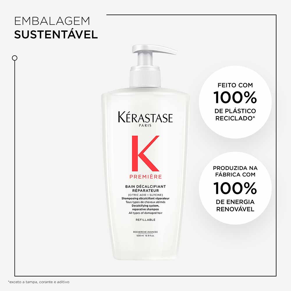 Shampoo Première Bain Kérastase Décalcifiant Réparateur 500ml 8