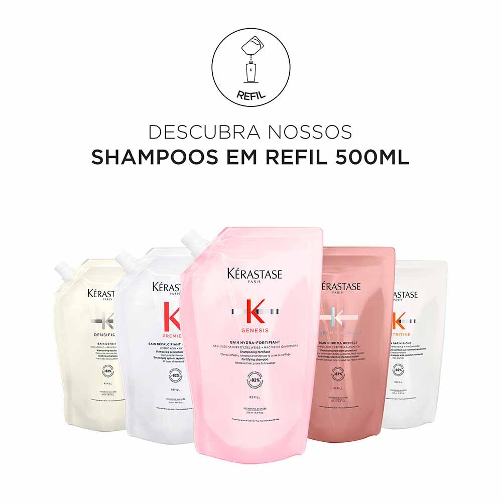 Refil Shampoo Première Bain Kérastase Décalcifiant Réparateur 500ml 7