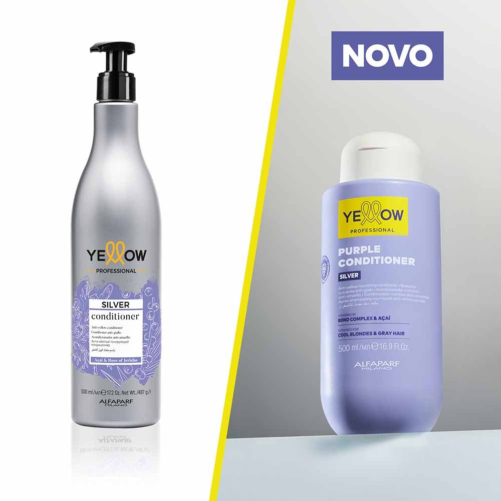 Condicionador Nutritivo Anti-Amarelo Yellow Professional 500ml 8