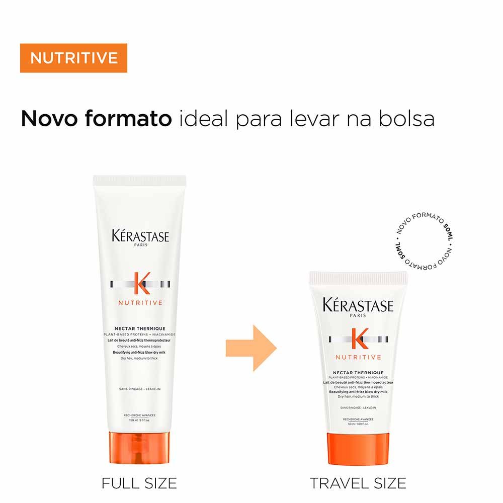 Protetor Témico Kérastase Nutritive Nectar Thermique 50ml 4