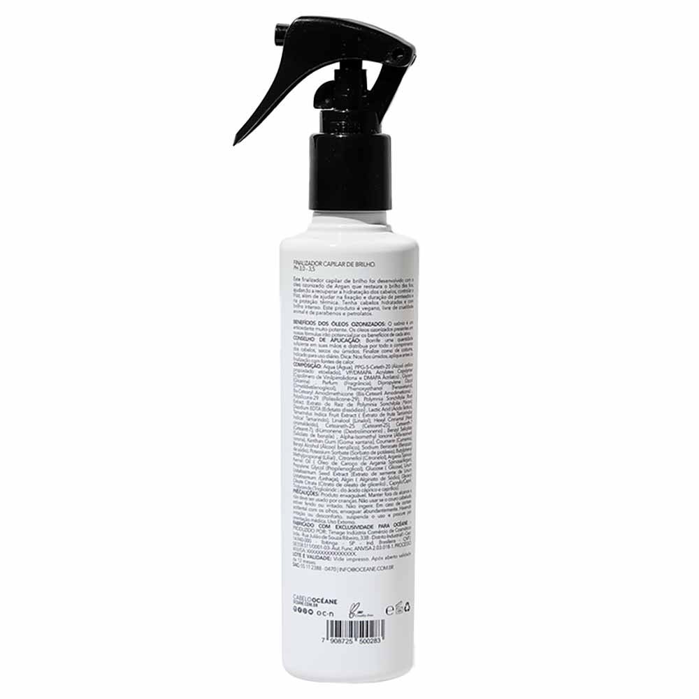 Finalizador Capilar Océane Nutrição e Brilho 200ml 2