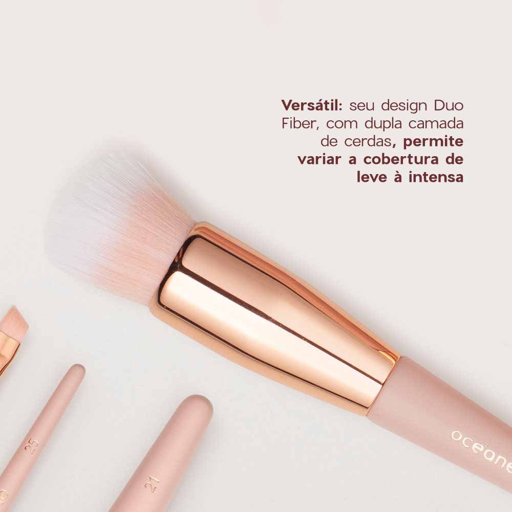 Pincel de Maquiagem Multifuncional Océane Smoothing Brush Oc21 ÚNICO 4