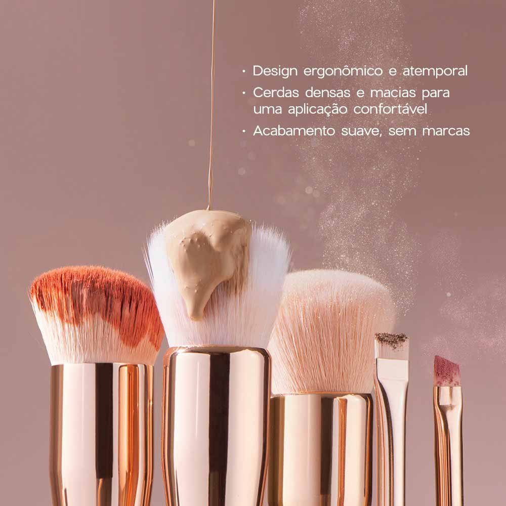 Pincel de Maquiagem Multifuncional Océane Smoothing Brush Oc21 ÚNICO 5
