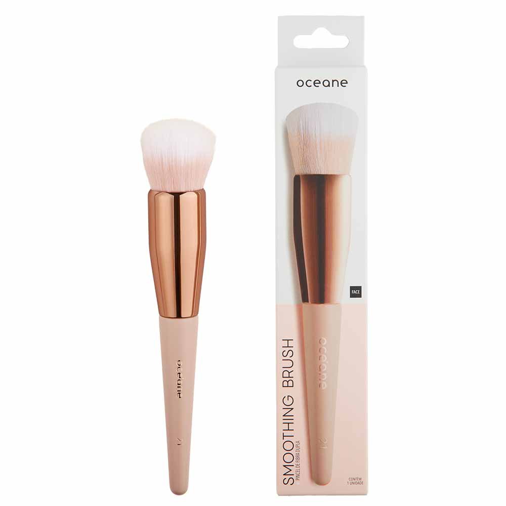 Pincel de Maquiagem Multifuncional Océane Smoothing Brush Oc21 ÚNICO 9