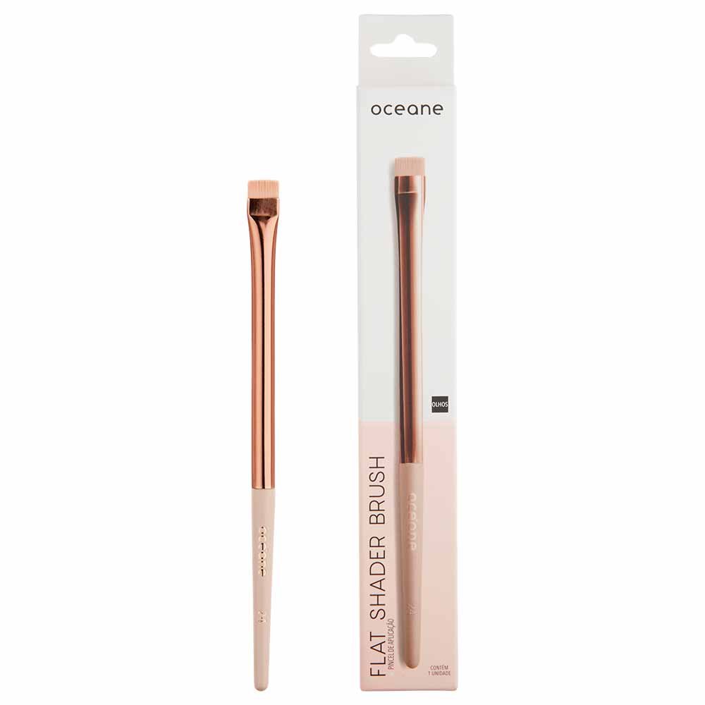 Pincel para Delinear e Esfumar Océane Flat Shader Brush Ocn24 ÚNICO 2