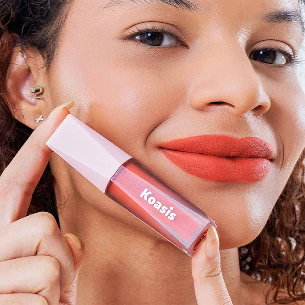 Batom Matte Cremoso Koasis Frio Elegante 4,5ml Tomate 4