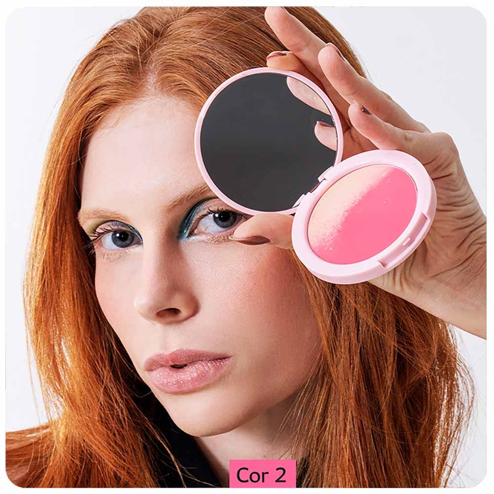 Blush Duo Color Koasis 7,5g Morango 3