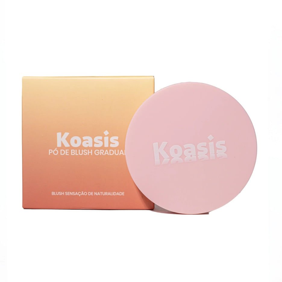 Blush Duo Color Koasis 7,5g Morango 4