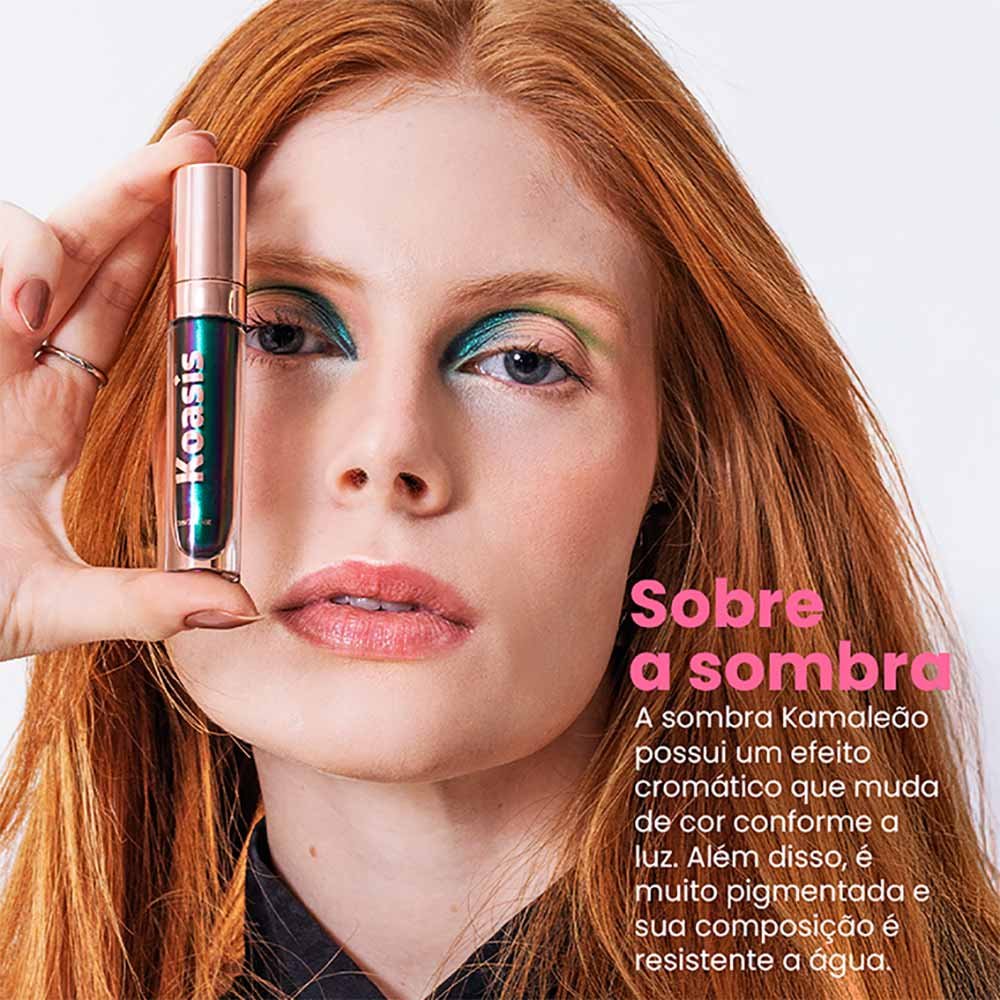 Sombra Líquida Koasis Kamaleão 4,5g Roxo 4