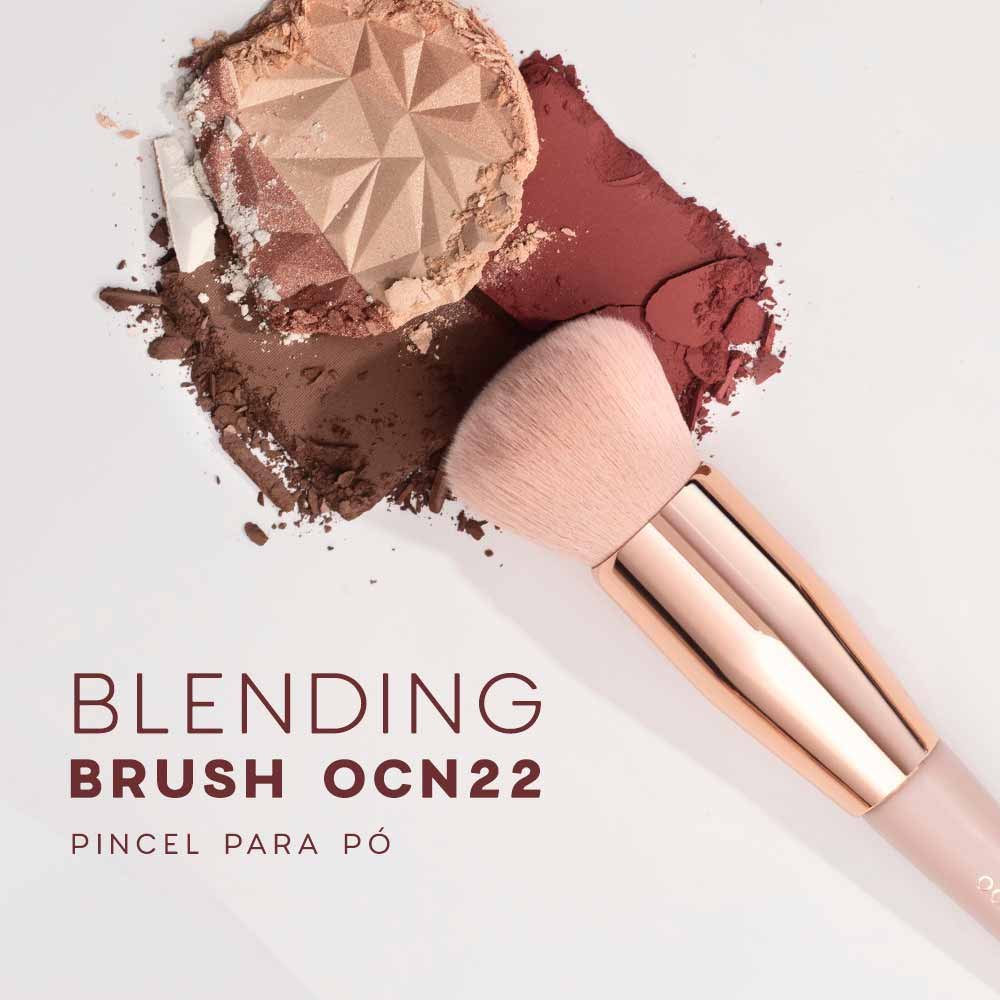 Pincel para Pó Océane Blending Brush Ocn22 ÚNICO 3