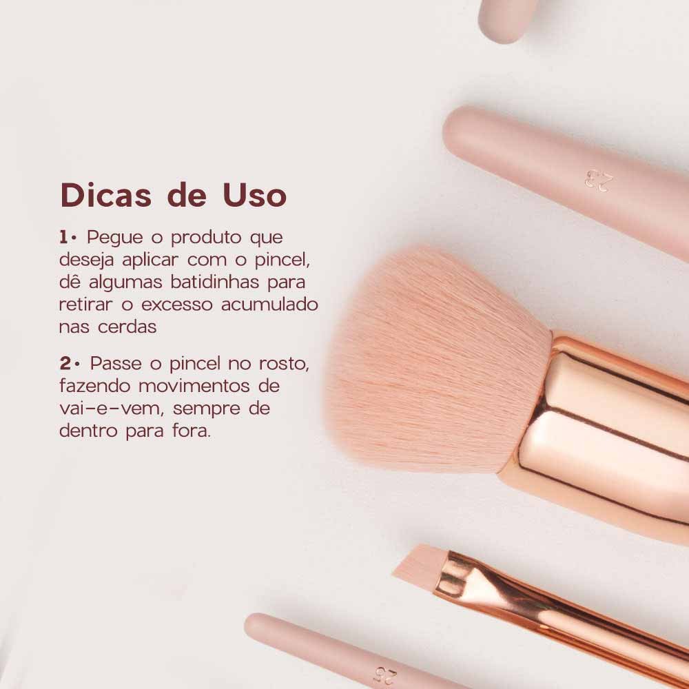 Pincel para Pó Océane Blending Brush Ocn22 ÚNICO 6