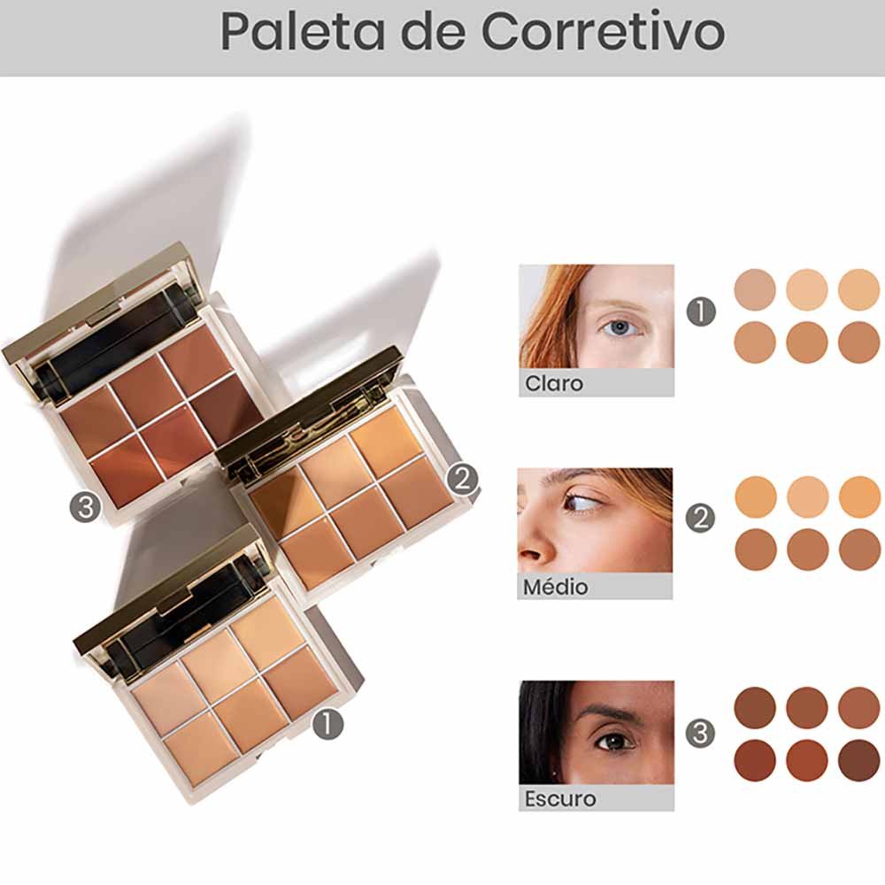 Paleta de Corretivo Koasis 7,2g ÚNICO 6