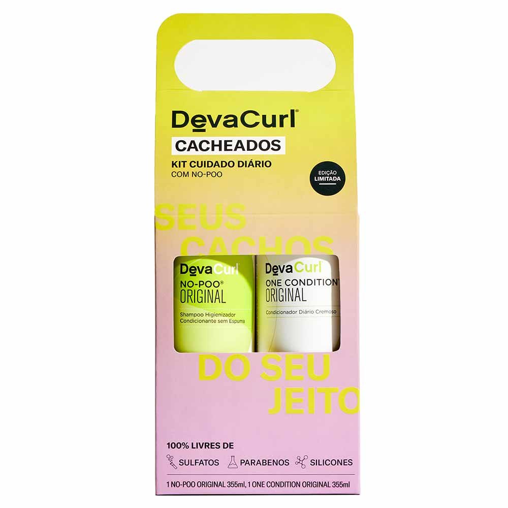 Deva Curl Kit 3: Cab Cach (Com No-Poo)