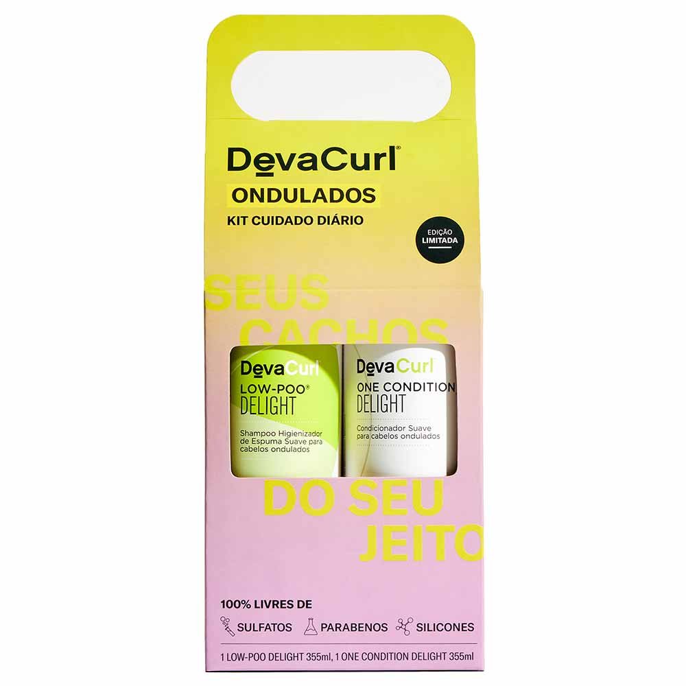 Deva Curl Kit 1: Cabelos Ondulados ÚNICO 1