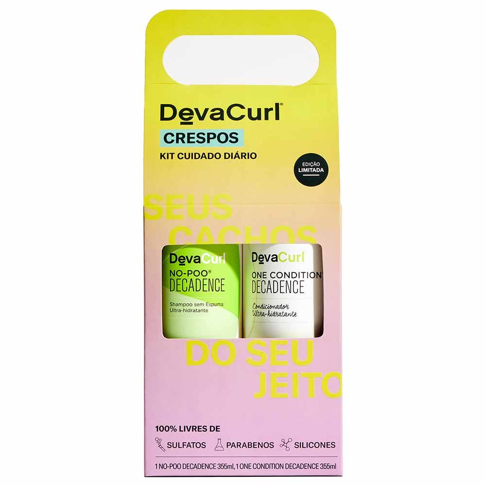 Deva Curl Kit 4: Cabelos Crespos ÚNICO 1