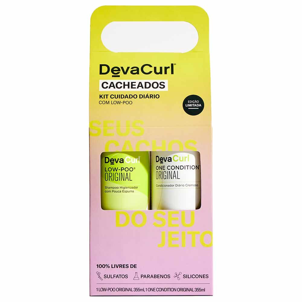 Deva Curl Kit 2: Cab Cache (Col Low-Poo) ÚNICO 1