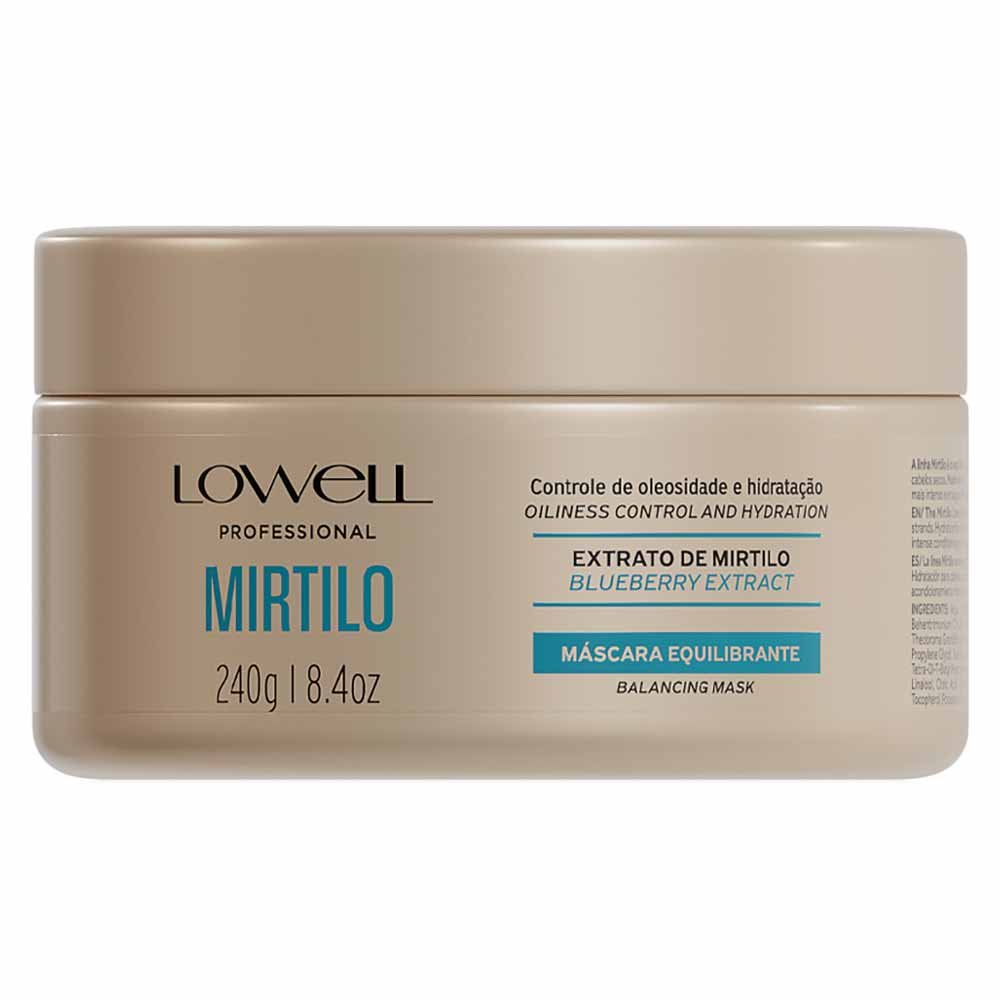 Máscara Mirtilo Lowell Equilibrante 240g 1