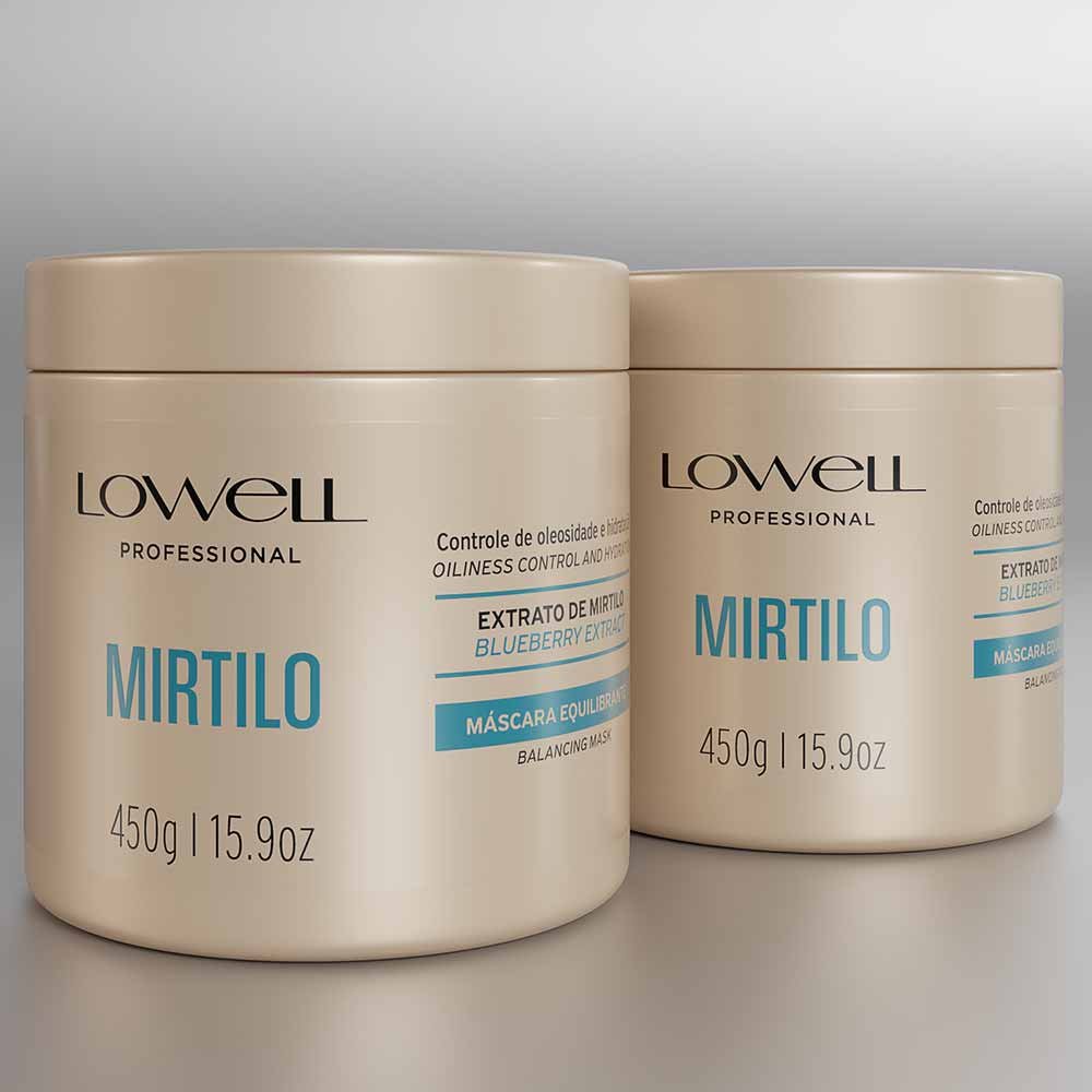 Máscara Mirtilo Lowell Equilibrante 450g 2