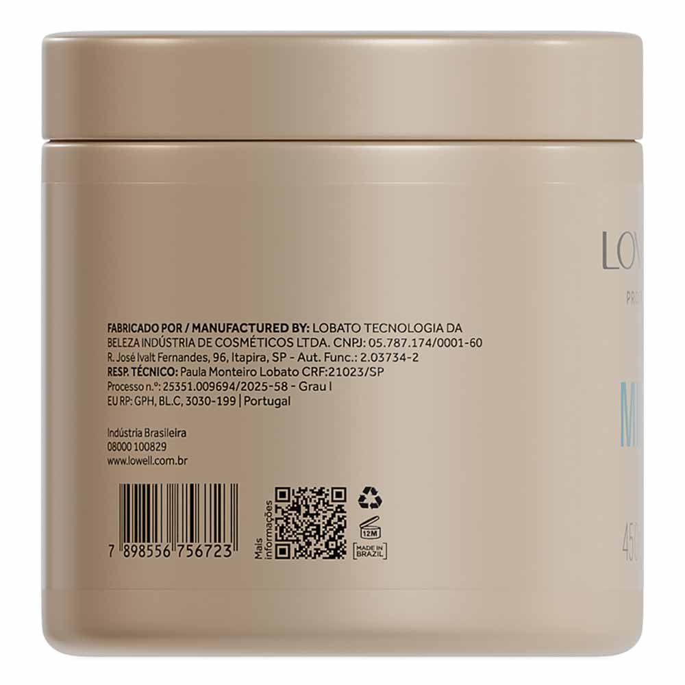 Máscara Mirtilo Lowell Equilibrante 450g 3
