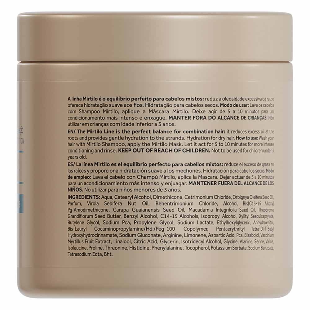 Máscara Mirtilo Lowell Equilibrante 450g 4