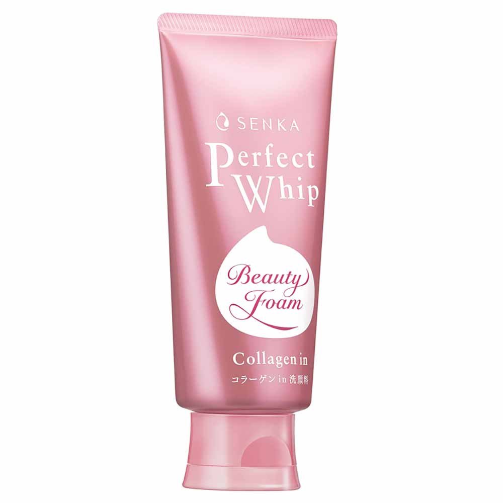 Espuma de Limpeza Facial Senka Perfect Whip Collagen 120g 2