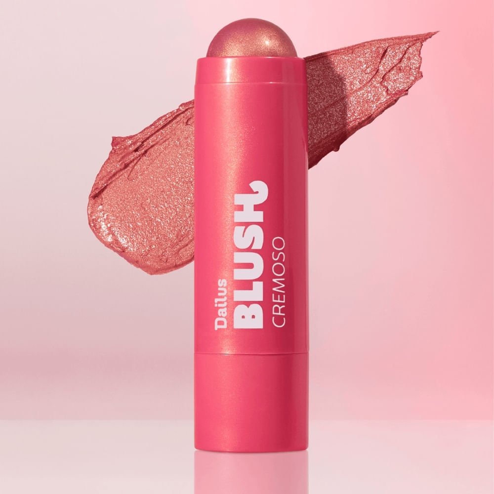 Blush Cremoso em Stick Dailus Rose Gold 4