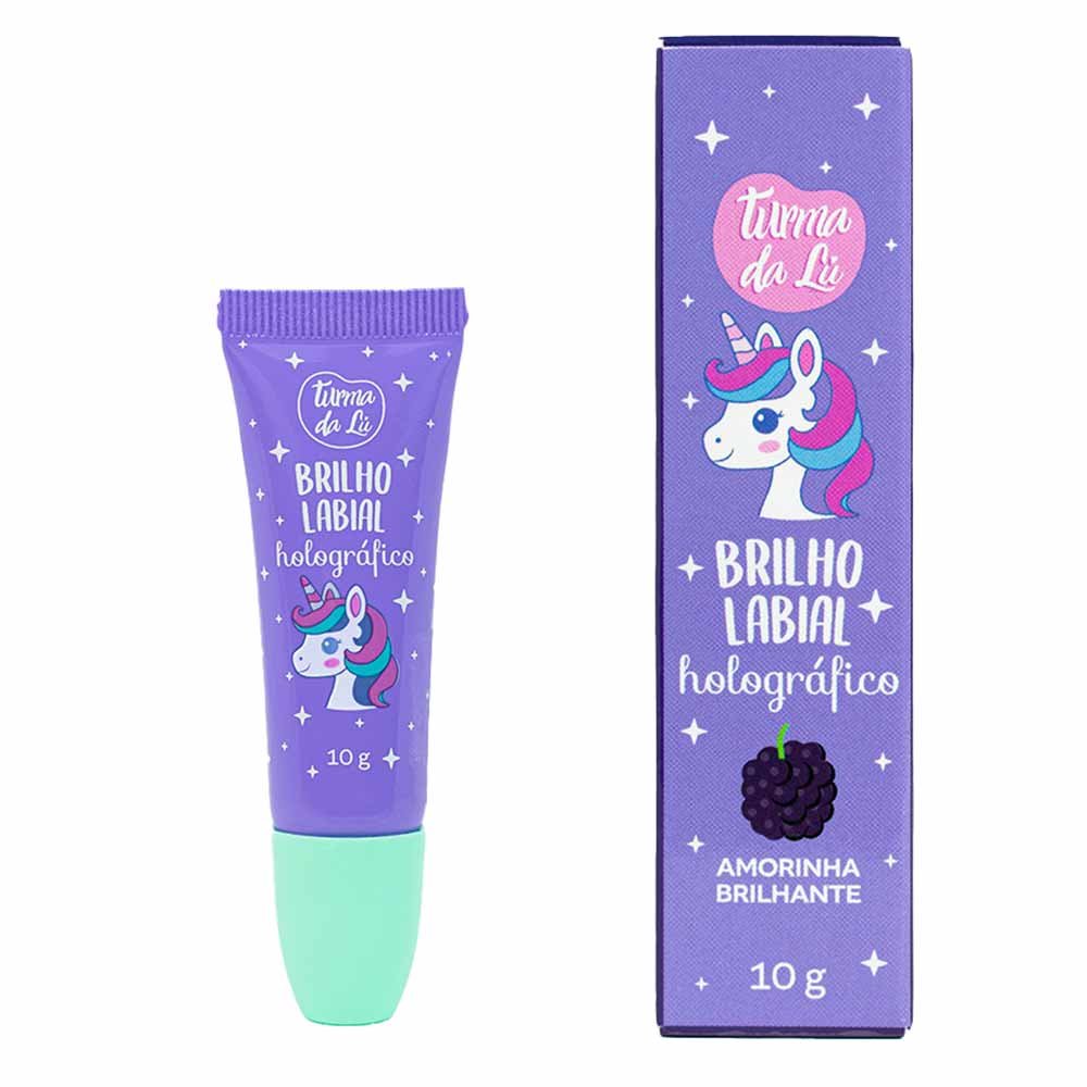Brilho Labial Turma da Lú Unicórnio 10g