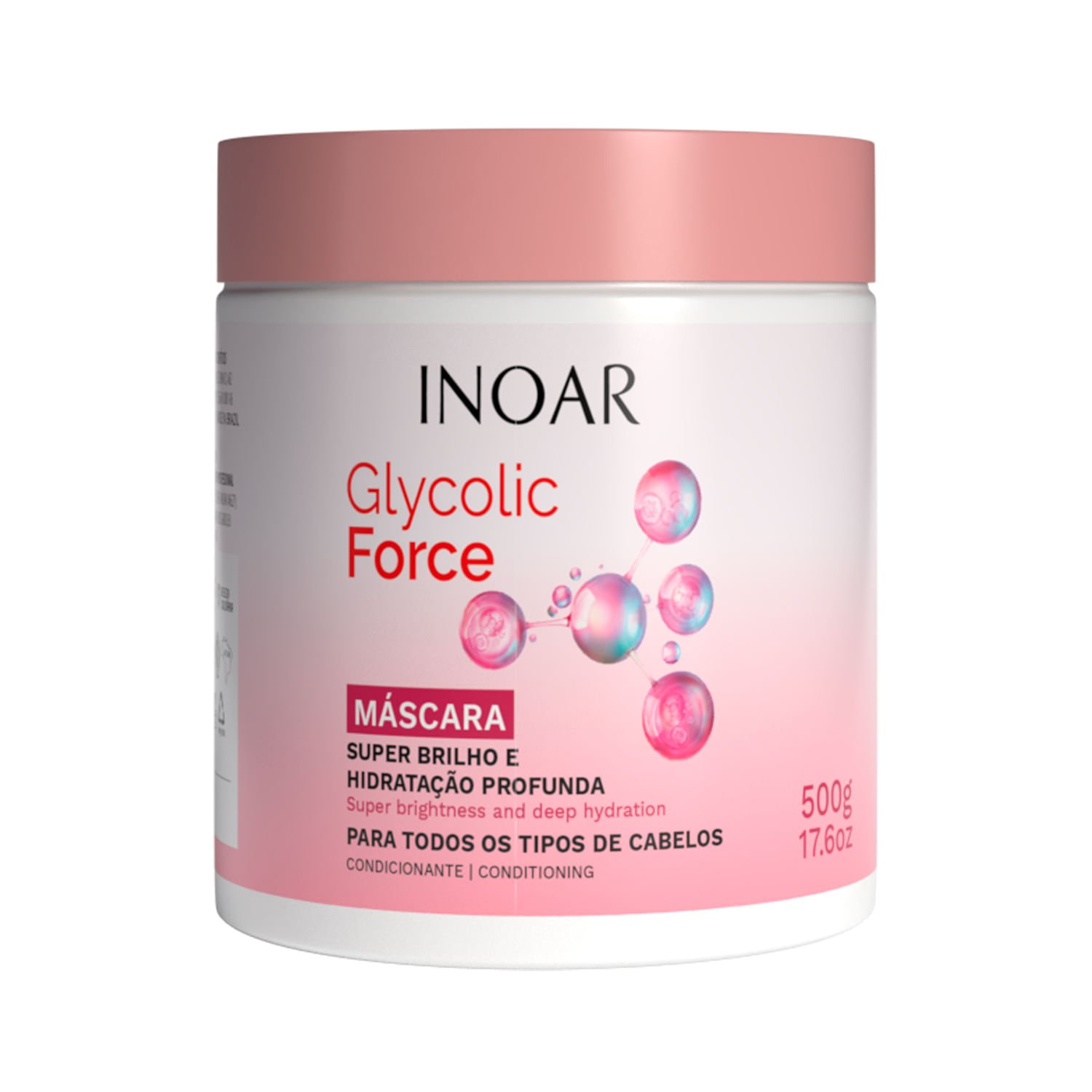 Máscara Inoar Glycolic Force 500g 1