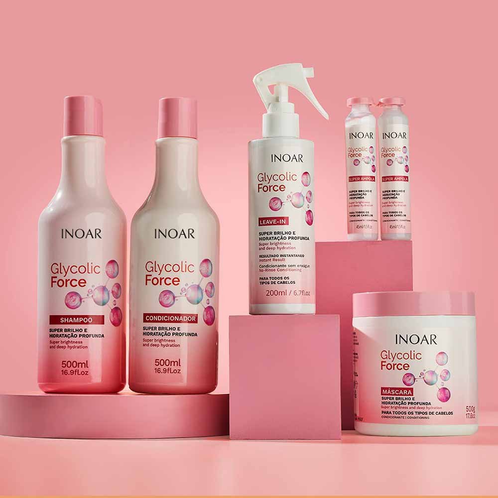 Máscara Inoar Glycolic Force 500g 3
