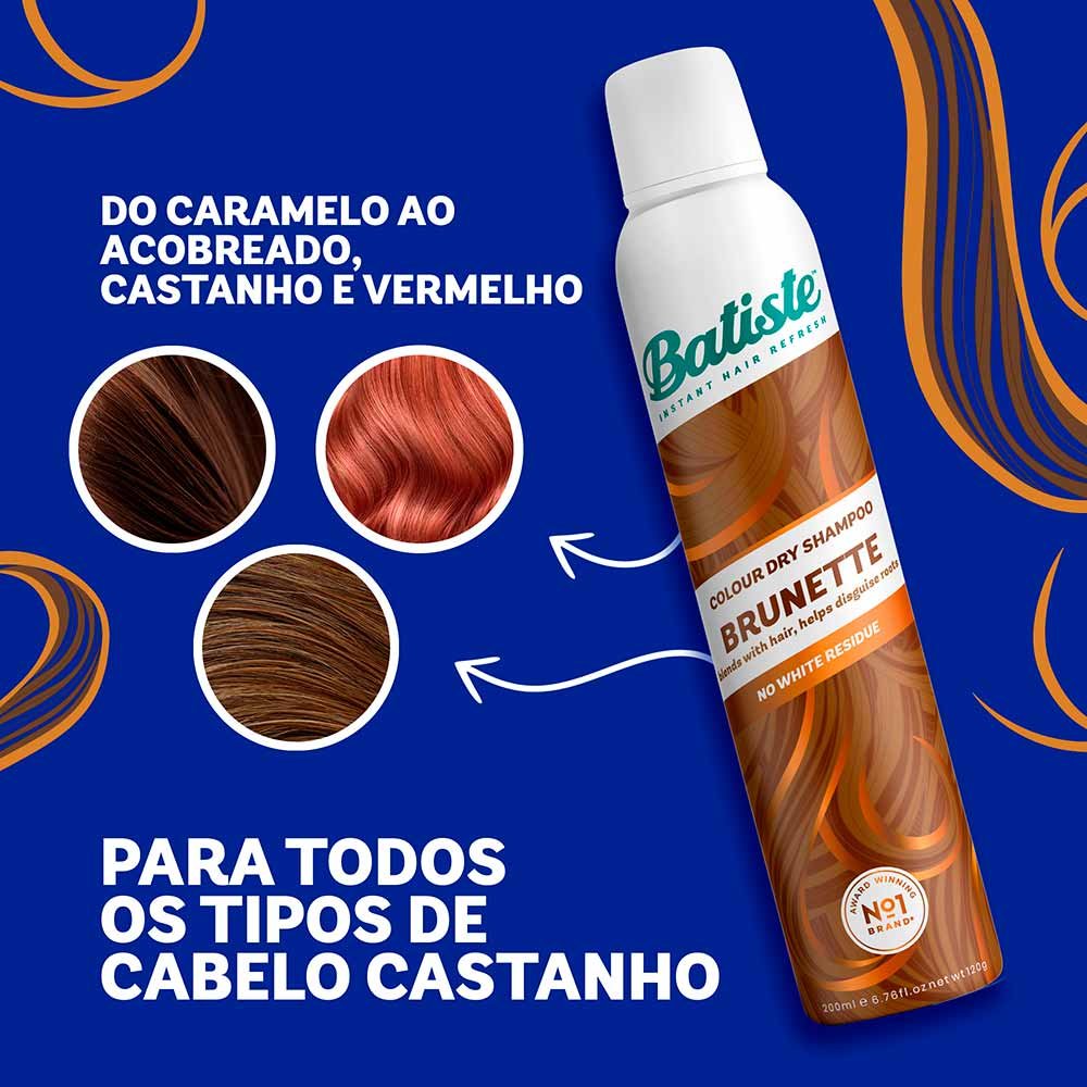 Shampoo à Seco Batiste Color Brunette 200ml 3