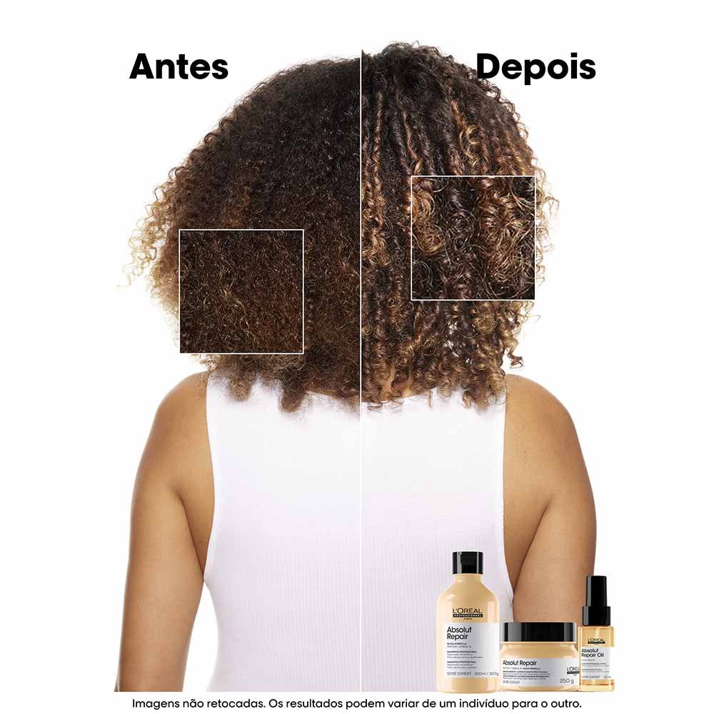 Óleo 10 em 1 L'Oréal Professionnel Absolut Repair Multibenefícios Travel Size 30ml 7