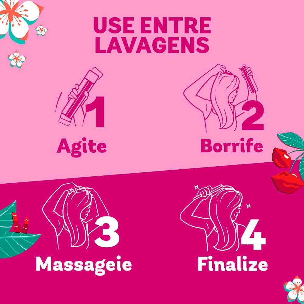 Shampoo à Seco Batiste Cherry 200ml 4