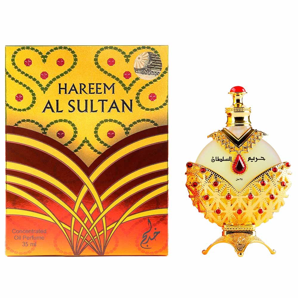 Perfume Hareem Sultan Silver Khadlaj Feminino Oil Parfum 35ml 2