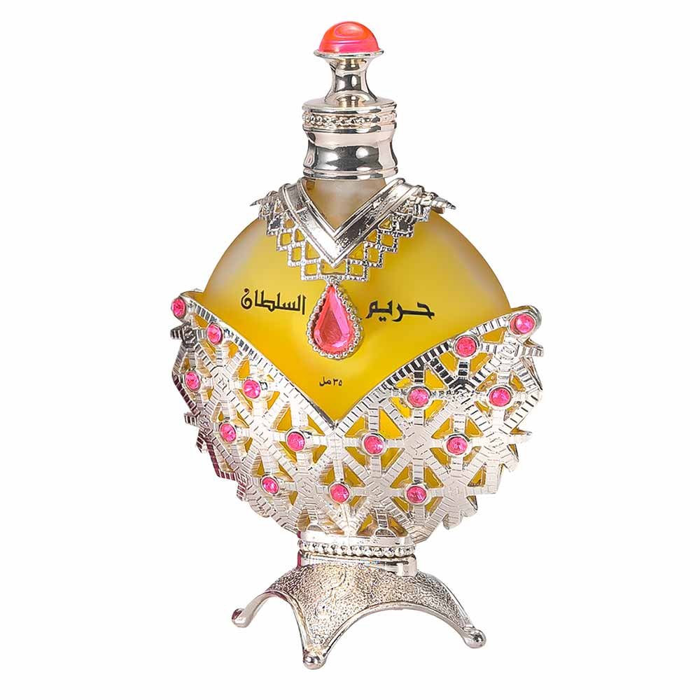 Perfume Hareem Sultan Antique Silver Khadlaj Feminino Oil Parfum