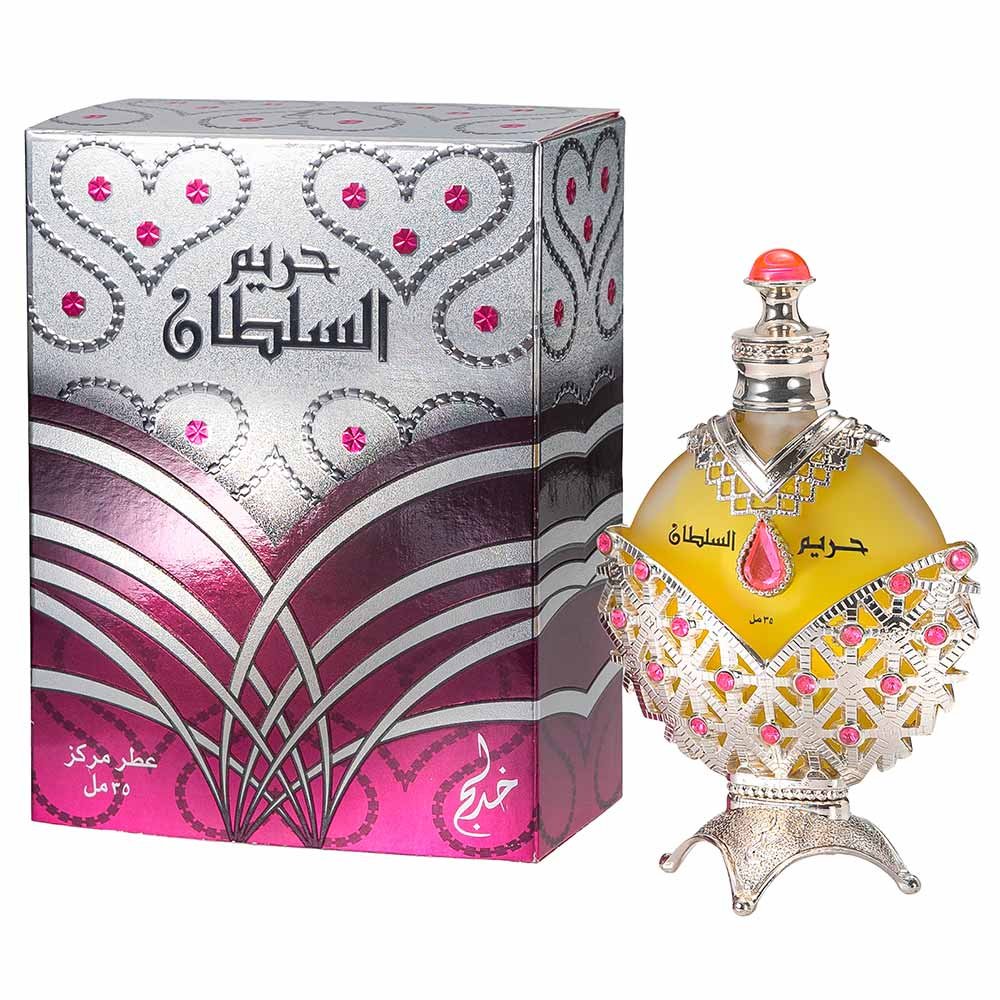 Perfume Hareem Sultan Antique Silver Khadlaj Feminino Oil Parfum 35ml 2