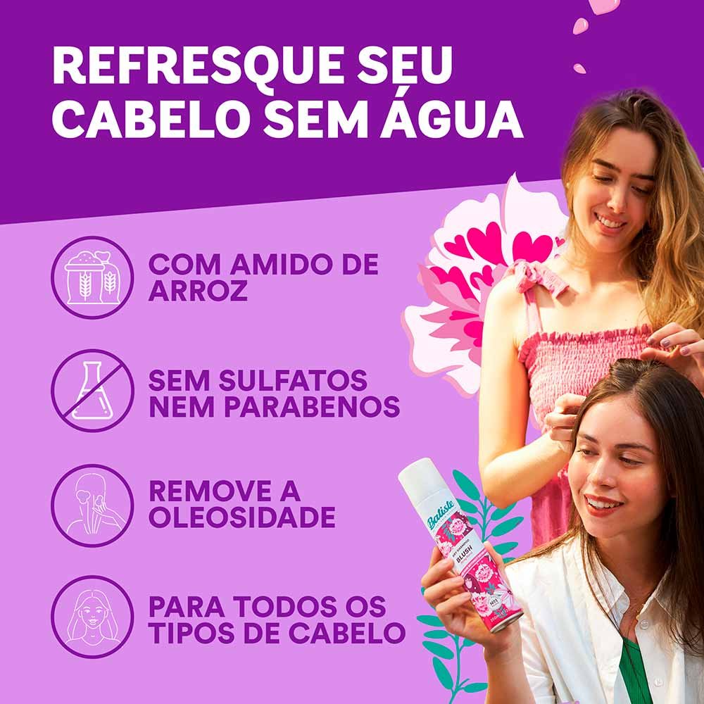 Shampoo à Seco Batiste Blush 200ml 2