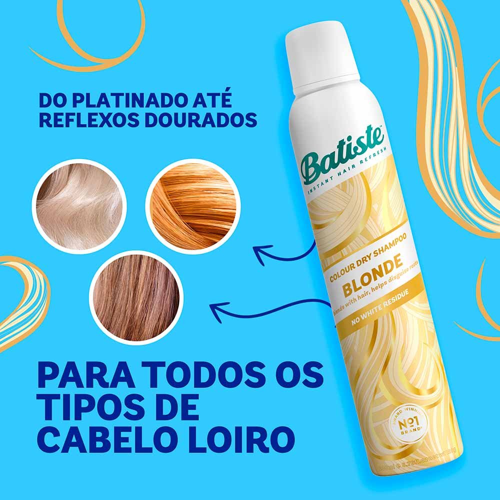 Shampoo à Seco Batiste Color Blonde 200ml 3