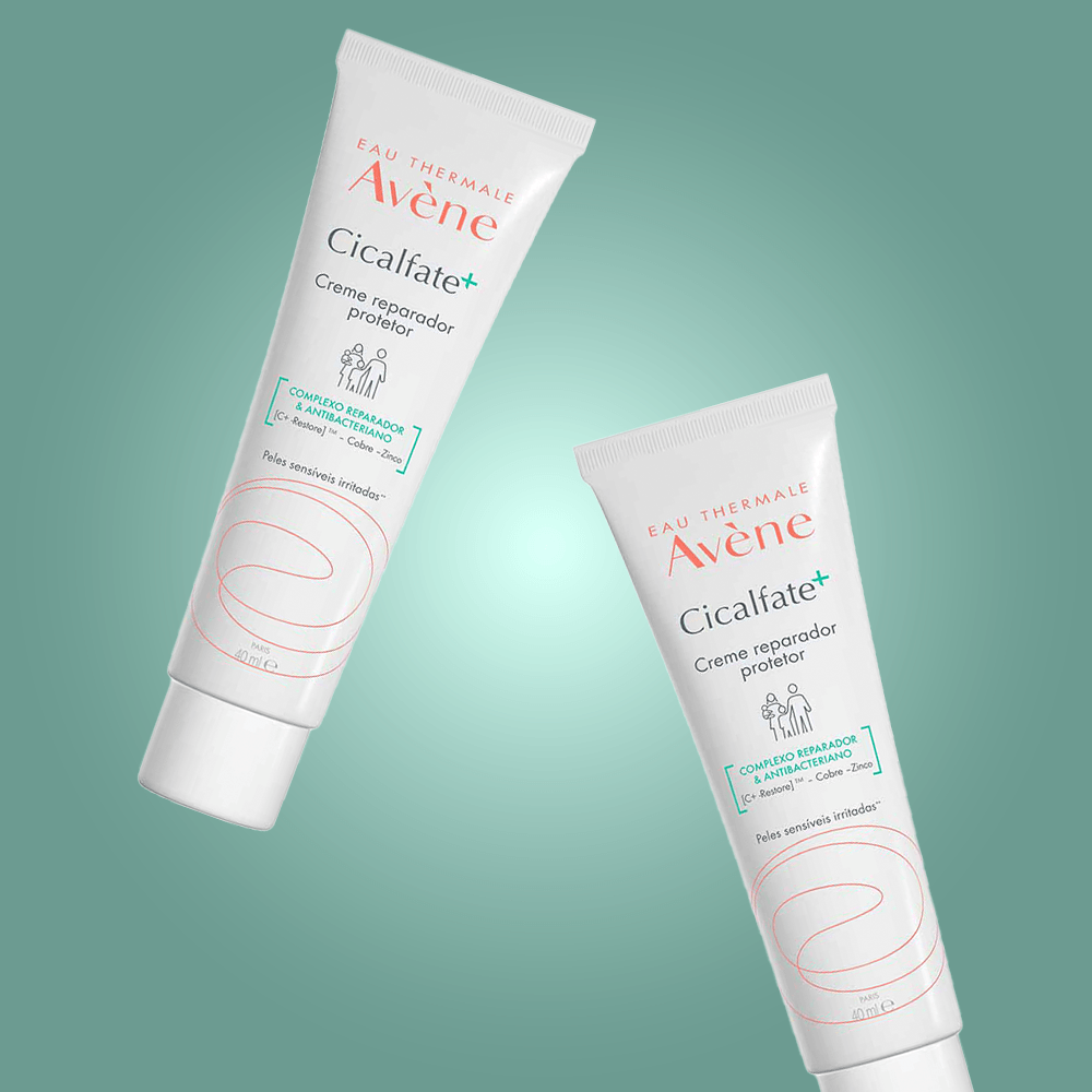 Avène Cicalfate+ Creme Reparador Facial Kit com 2 Unidades de 40ml ÚNICO 2