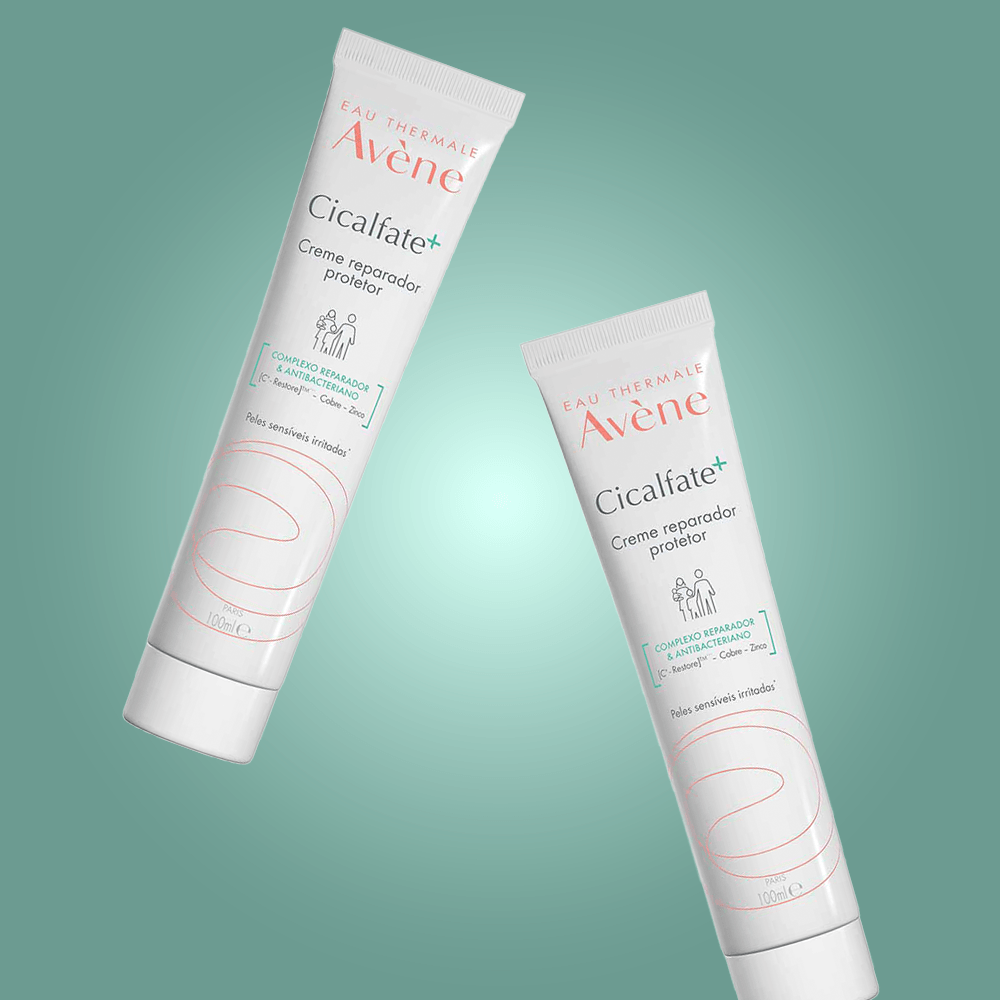 Avène Cicalfate+ Creme Reparador Facial Kit com 2 Unidades de 100ml ÚNICO 2