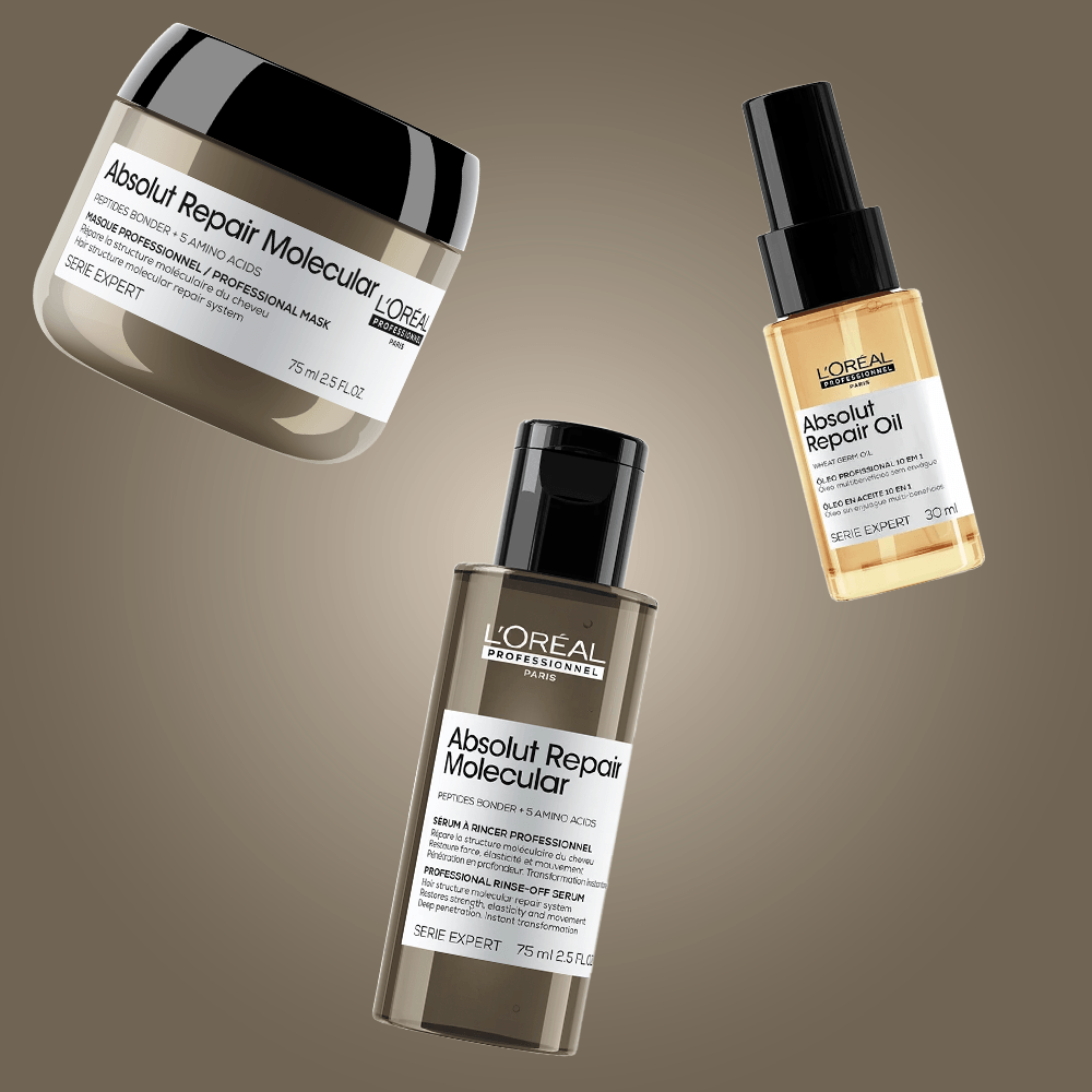 Kit L'Oréal Professionnel Absolut Repair - Máscara + Sérum + Óleo 10 m 1 ÚNICO 2