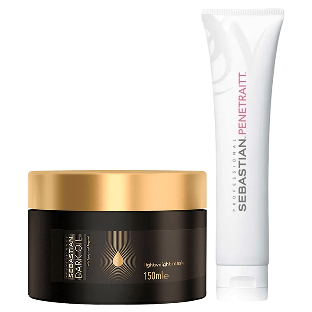 Sebastian Kit - Máscara Dark Oil + Máscara Hidratante Hrydre