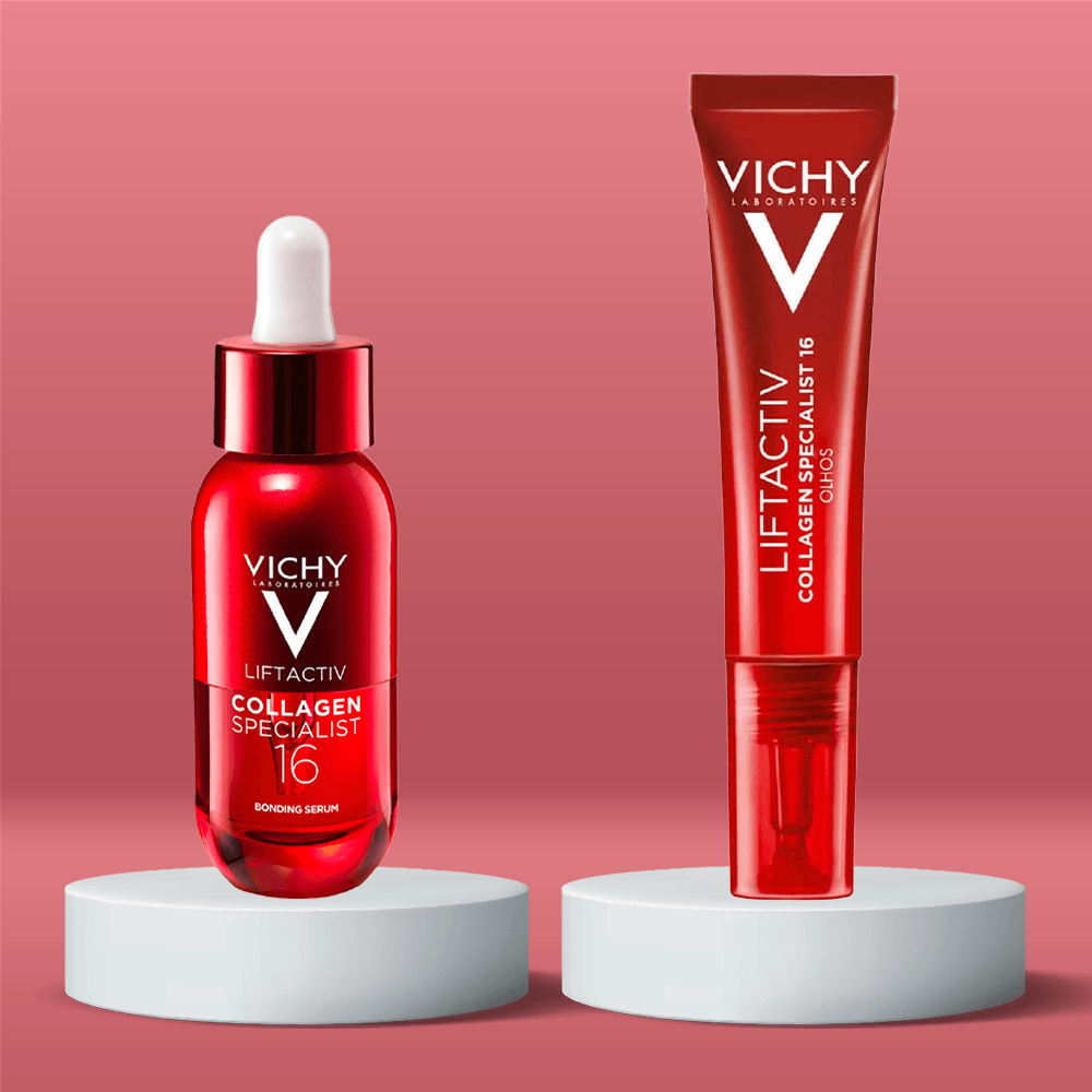 Vichy Liftactiv Colágeno Specialist 16 Kit - Sérum Facial + Tratamento para Contorno dos Olhos ÚNICO 2