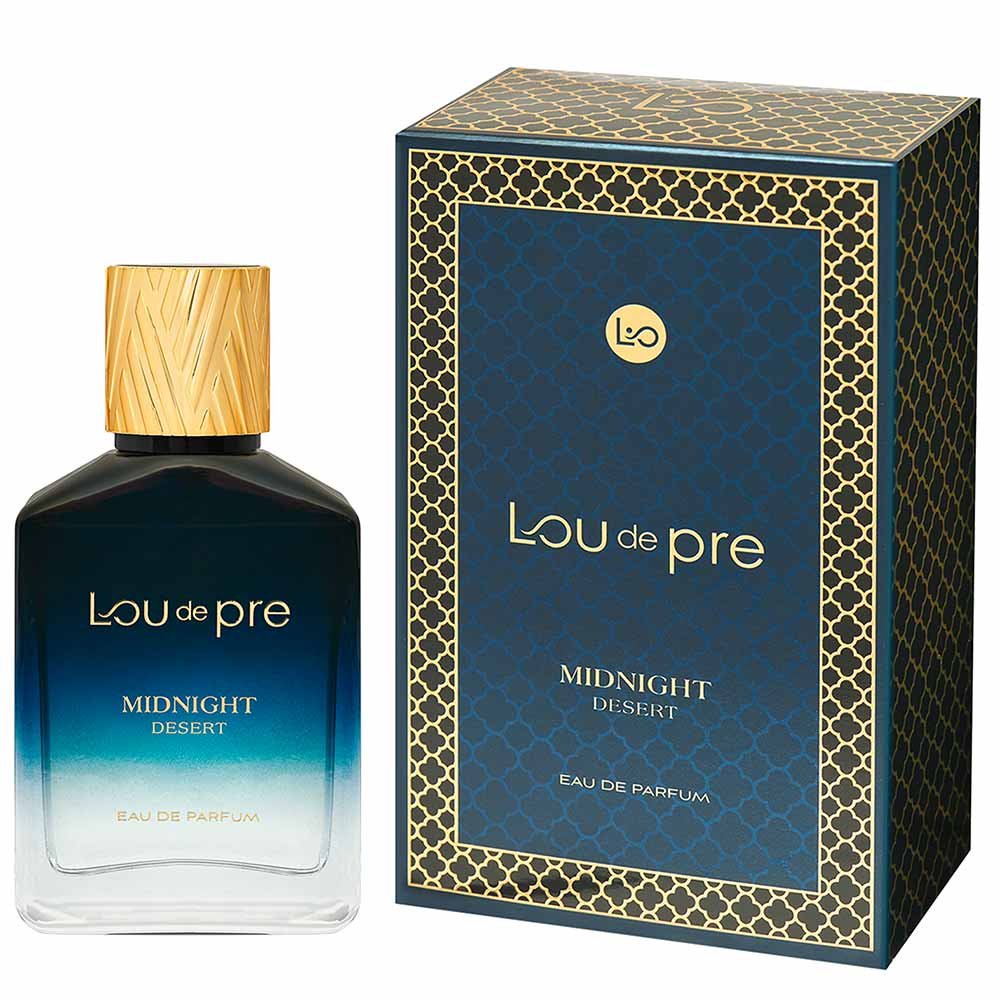 Perfume Midnight Desert Lou de pre Masculino Eau de Parfum 90ml 2