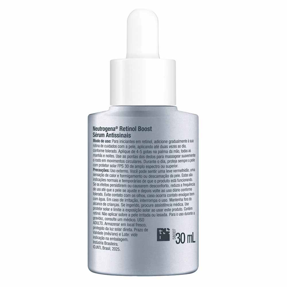 Sérum 0.3 Antissinais Neutrogena Retinol Boost 30ml 3